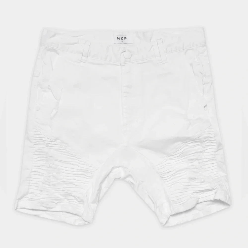 NXP NENA AND PASADENA DESTROYER DROP CROTCH DISTRESSED Denim Short HTF